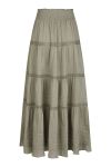 Neo Noir - Nederdel - Felicia S Voile Skirt - Smoke Green