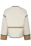 Neo Noir - Jakke - Gerdi Solid Quilt Jacket - Creme