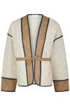 Neo Noir - Jakke - Gerdi Solid Quilt Jacket - Creme