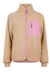 Neo Noir - Jakke - Eagle Teddy Jacket - Pink