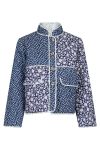 Neo Noir - Jakke - Kamil Quilt Combination Jacket - Blue