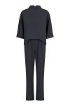 Neo Noir - Jumpsuit - Arlo Crepe - Steel Grey