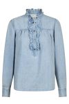 Neo Noir - Skjorte - Justine Denim Shirt - Light Blue