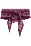 Neo Noir - Tørklæde - Kinessa Paisley Scarf - Bordeaux