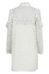 Neo Noir - Kjole - Abby Embroidery Dress - Ivory