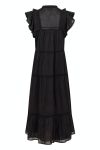 Neo Noir - Kjole - Ankita S Voile Dress - Black