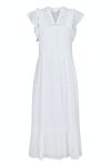 Neo Noir - Kjole - Ankita S Voile Dress - White