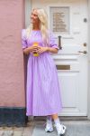Neo Noir - Kjole - Aries Stripe Dress - Lavender