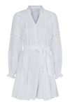 Neo Noir - Kjole - Birgitte S Voile Dress - White