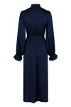 Neo Noir - Kjole - Borelli Satin Dress - Navy