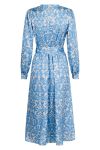Neo Noir - Kjole - Cilian Flower Blur Dress - Light Blue