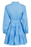 Neo Noir - Kjole - Debbie Poplin Dress Sky - Blue