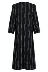 Neo Noir - Kjole - Delfina Art Line Dress - Black