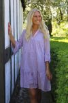 Neo Noir - Kjole - Gunvor Sparkle Dress - Light Lavender