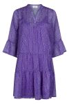 Neo Noir - Kjole - Gunvor Sparkle Dress - Purple 