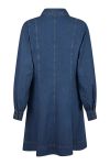 Neo Noir - Kjole - Hanne Denim Dress - Dark Blue