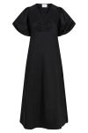 Neo Noir - Kjole - Illana Poplin Dress - Black