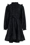 Neo Noir - Kjole - Zinka Flower Dress - Black