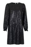 Neo Noir - Kjole - Isobel Sequins Dress - Black