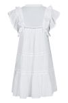 Neo Noir - Kjole - Jamma S Voile Dress - White