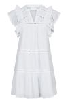 Neo Noir - Kjole - Jamma S Voile Dress - White