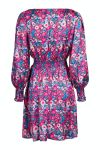 Neo Noir - Kjole - Lecia Fall Flower Dress - Pink