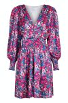 Neo Noir - Kjole - Lecia Fall Flower Dress - Pink