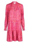 Neo Noir - Kjole - Manga Ditsy Glow Dress - Pink