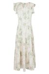 Neo Noir - Kjole - Messina Flower Field Dress - Off White