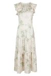 Neo Noir - Kjole - Messina Flower Field Dress - Off White