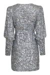 Neo Noir - Kjole - Millie Sequins Dress - Silver