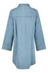 Neo Noir - Kjole - Paras Denim Dress - Smoke Blue