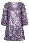 Neo Noir - Kjole - Sloane Confetti Sequins Dress - Multi