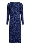 Neo Noir - Kjole - Vogue Simple Leo Dress - Blue