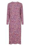 Neo Noir - Kjole - Vogue Abstract Leo Dress - Lilac