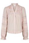 Neo Noir - Bluse - Lyla S Voile Blouse - Dusty rose