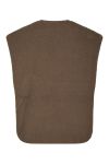 Neo Noir - Vest - Mariko Teddy Vest - Taupe