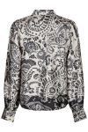Neo Noir - Bluse - Massima Deco Paisley Blouse - Creme