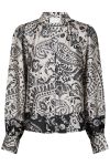 Neo Noir - Bluse - Massima Deco Paisley Blouse - Creme