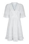 Neo Noir - Kjole - Milene S Voile Dress - White