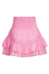 Neo Noir - Nederdel - Atkin S Voile Skirt - Soft Pink