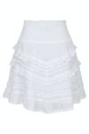Neo Noir - Nederdel - Donna S Voile Skirt - White