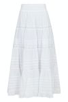 Neo Noir - Nederdel - Felicia S Voile Skirt - White