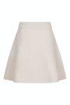 Neo Noir - Nederdel - Gisa Knit Skirt - Ivory