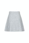 Neo Noir - Nederdel - Gisa Knit Skirt - Light Grey Melange