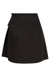 Neo Noir - Nederdel - Kinsa Linen Skirt - Black