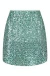 Neo Noir - Nederdel - Miva Glitter Skirt - Mint