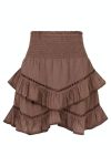 Neo Noir - Nederdel - Ricki S Voile Skirt - Light Brown