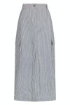 Neo Noir - Nederdel - Sannie Stripe Skirt - Off White