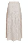 Neo Noir - Nederdel - Torino Wave Skirt - Ivory